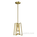 Moder Decorative Lighting Gold Steel Pendant Light